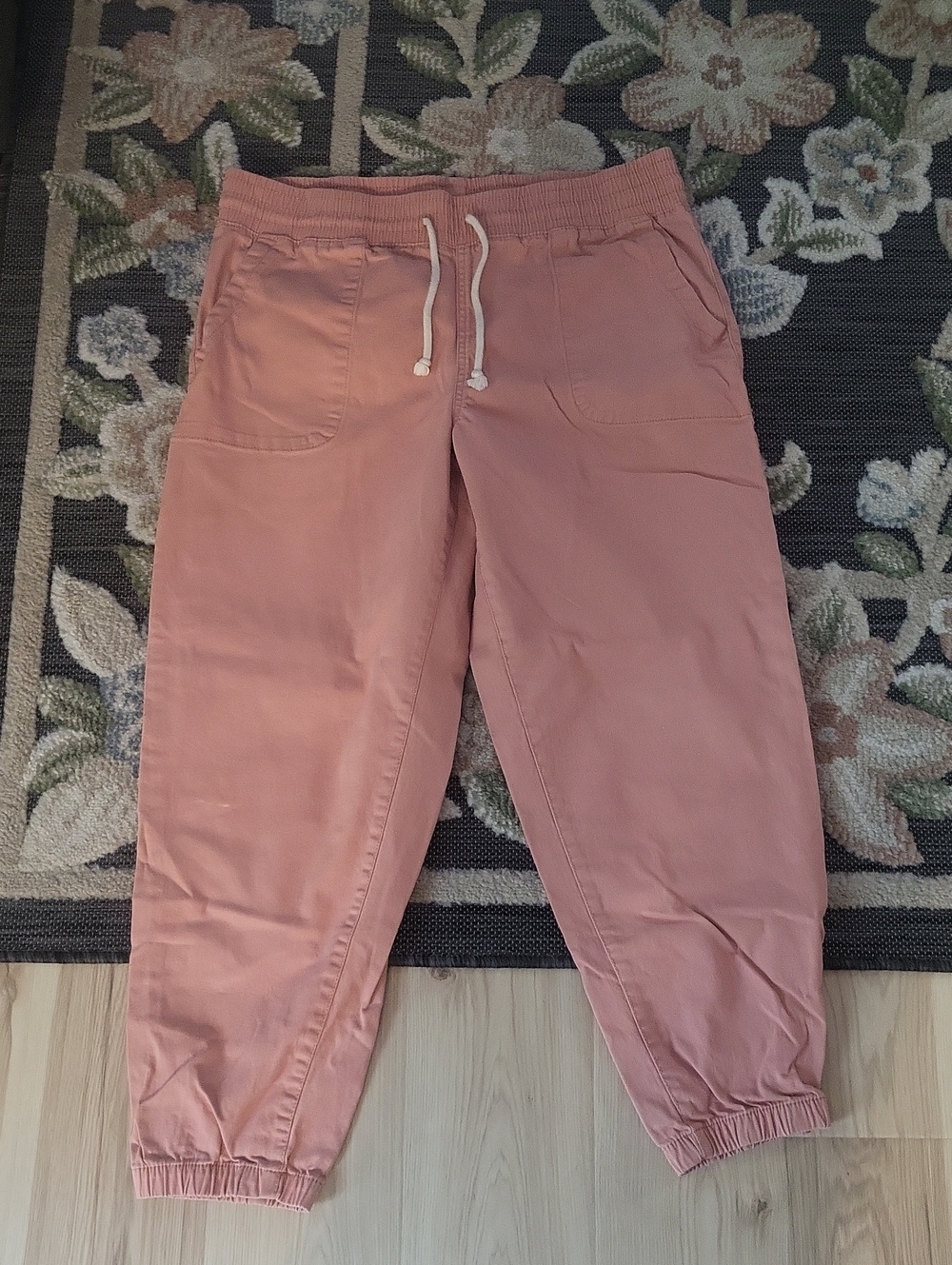 Celebrity Pink Mauve-Pink Jogger Pants with Drawstring